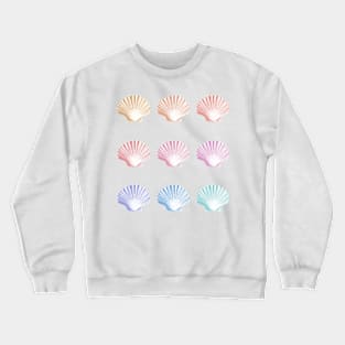 Pastel shell art Crewneck Sweatshirt